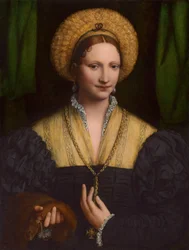 Porträt einer Dame, 1520-1525